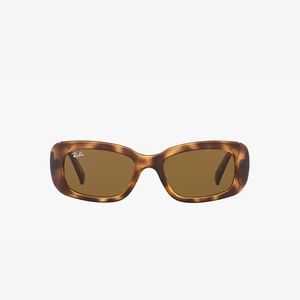 vintage rectangle Tortoiseshell ray-bans